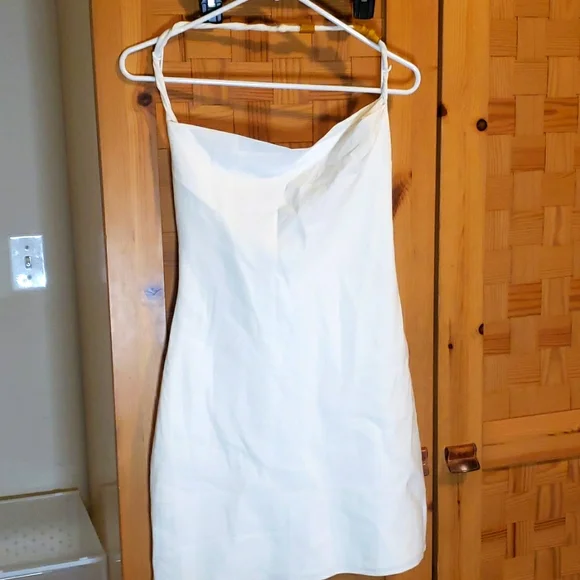Zara | Dresses | Zara White Backless Mini Dress | Poshmark Zara | Dresses | Zara White Backless Mini Dress | Poshmark
